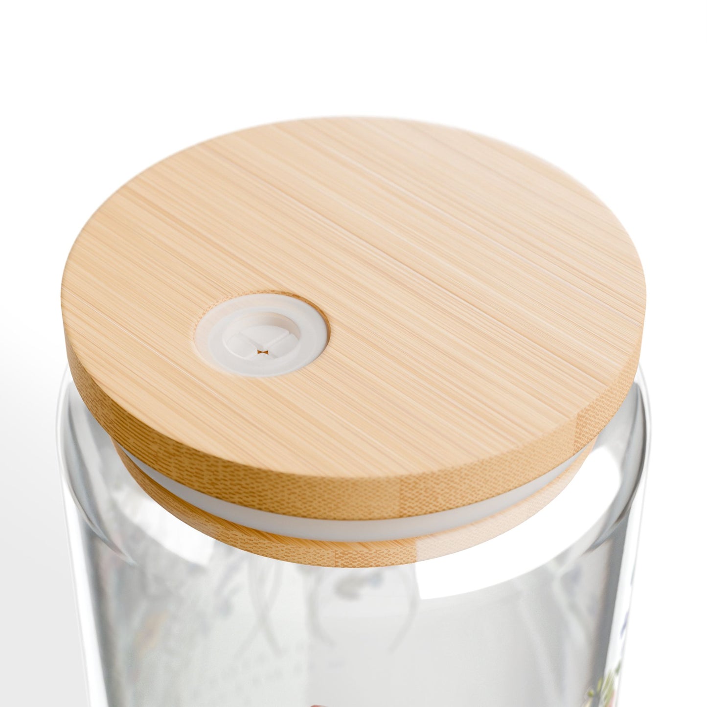 Floral Mom Glass Tumbler - Unique Gift for Mother's Day