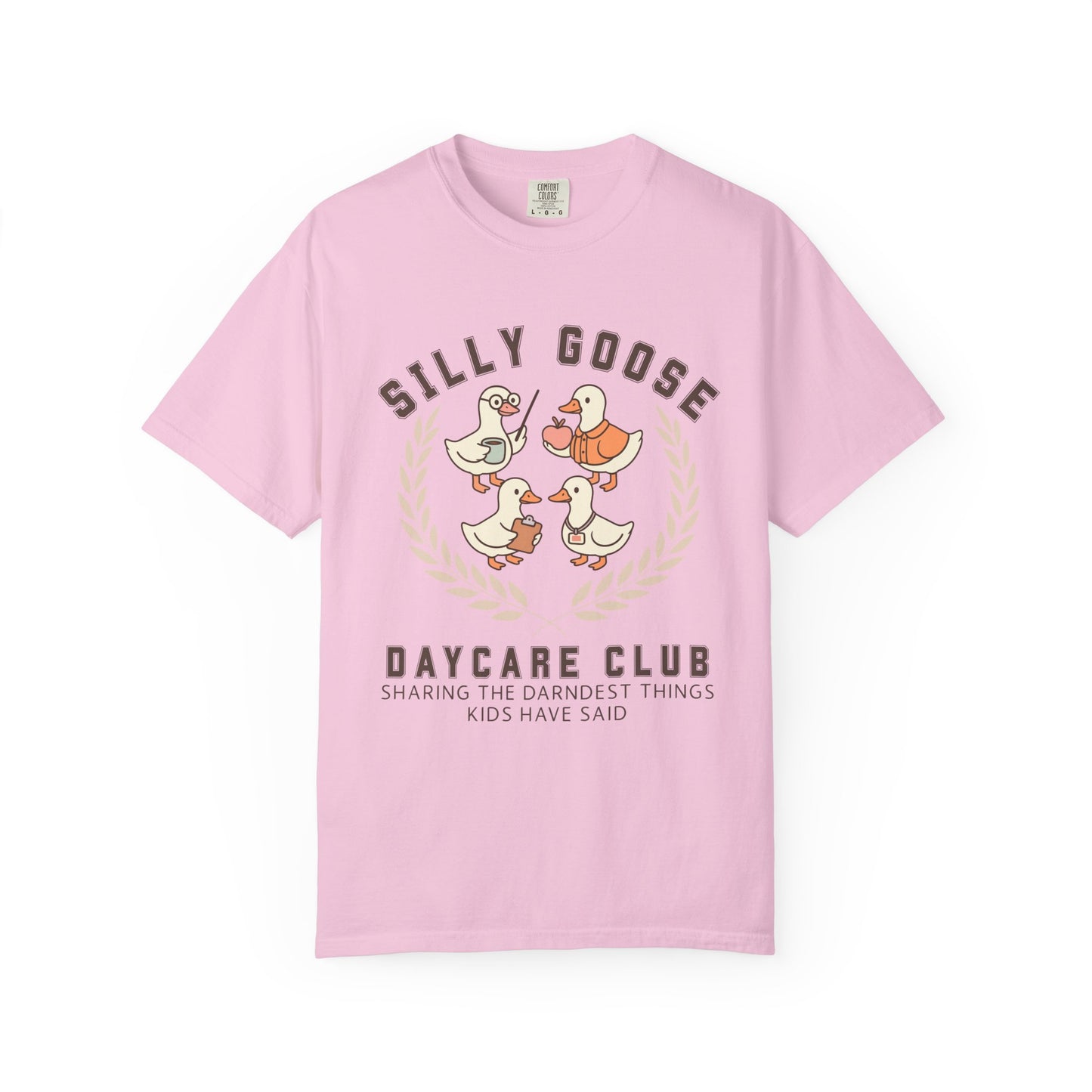 Silly Goose Daycare Club T-Shirt Funny Preschool Teacher Gift