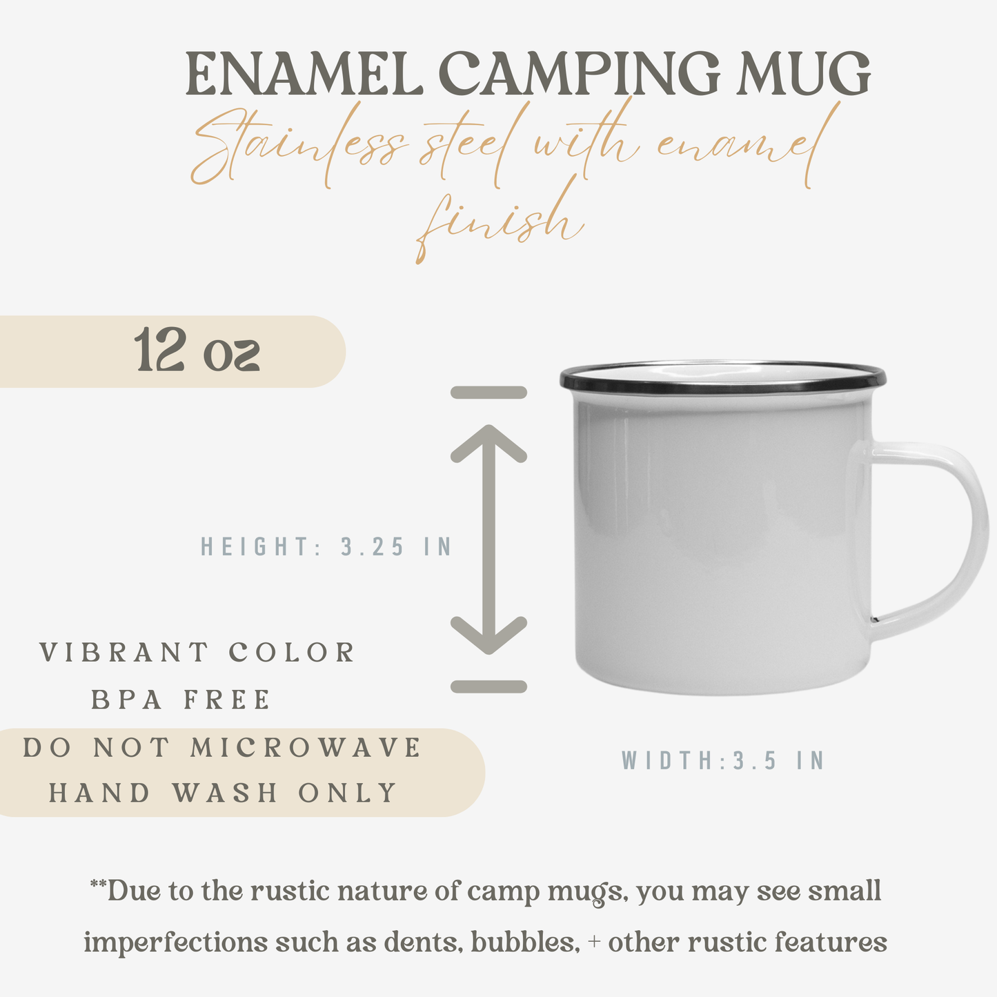 Fox Camping Mug Nordic Folk Art Scandinavian mug