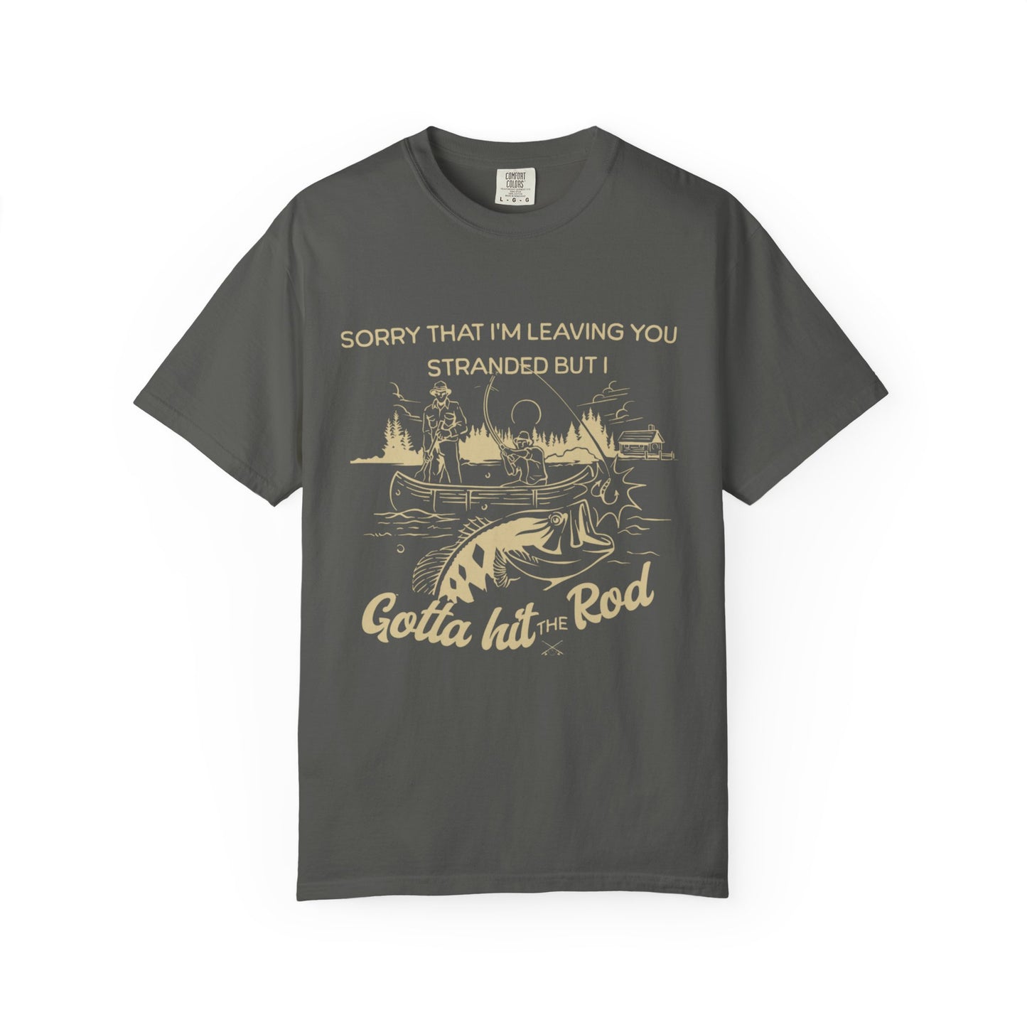 Fishing Gift Reel Adventure T-Shirt Men Fishing Gift, Funny Angler Tee Outdoor