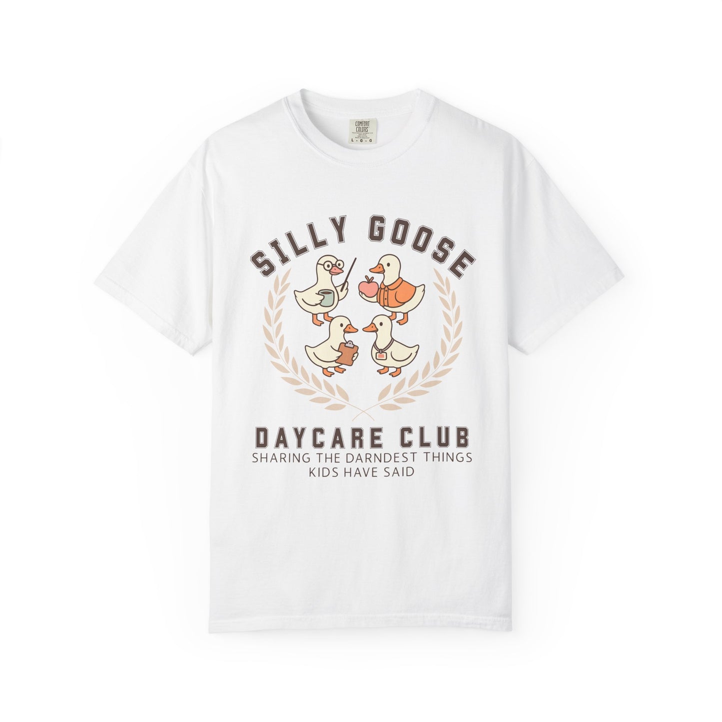 Silly Goose Daycare Club T-Shirt Funny Preschool Teacher Gift