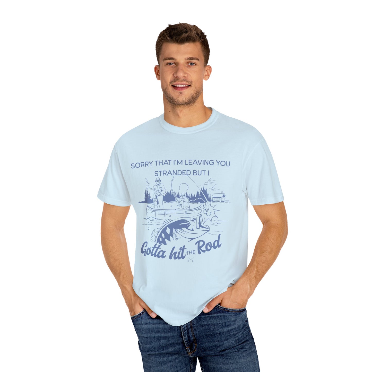 Fishing Gift Reel Adventure T-Shirt Men Fishing Gift, Funny Angler Tee Outdoor