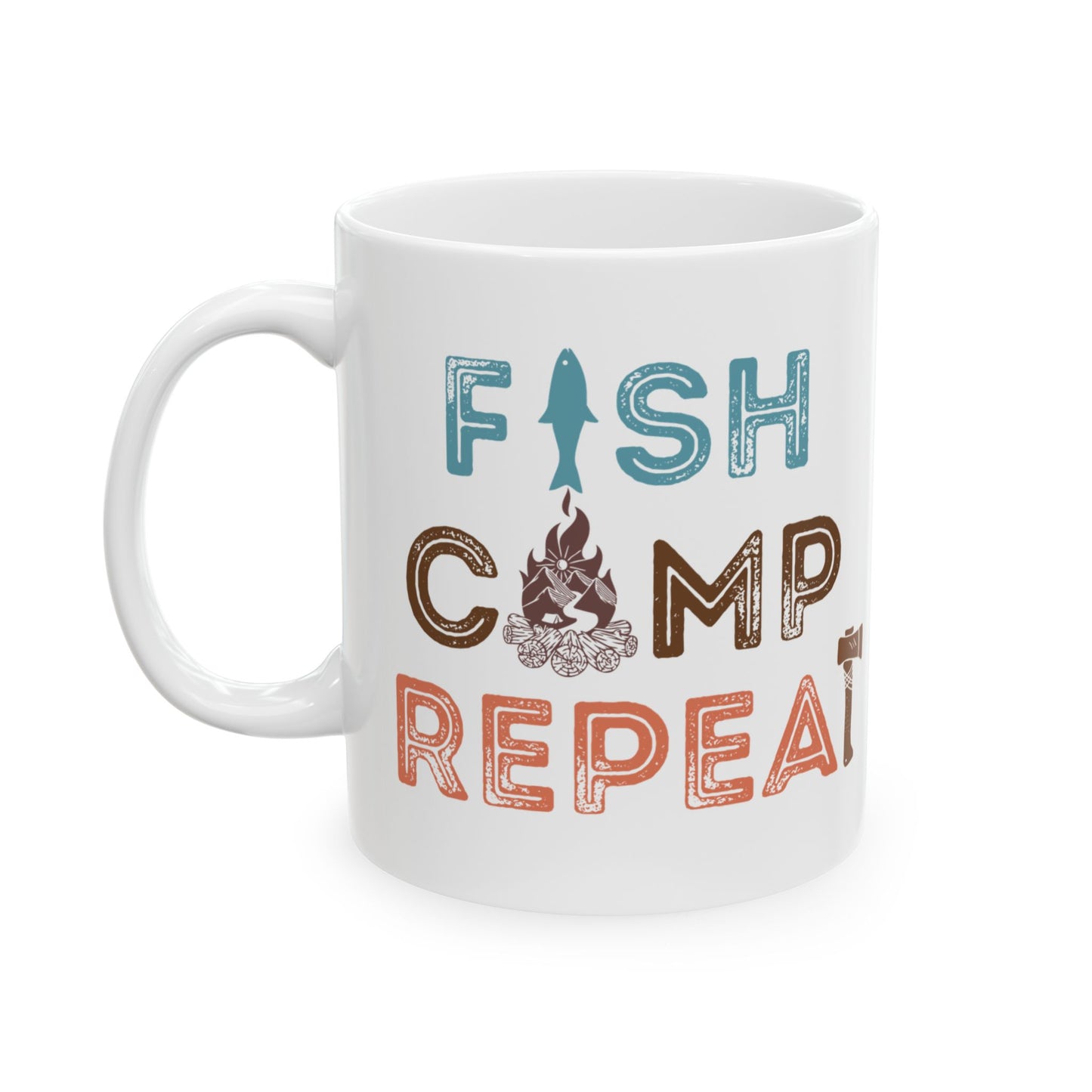 Outdoor Adventurer's Mug - Perfect Gift for Camping & Fishing Enthusiasts