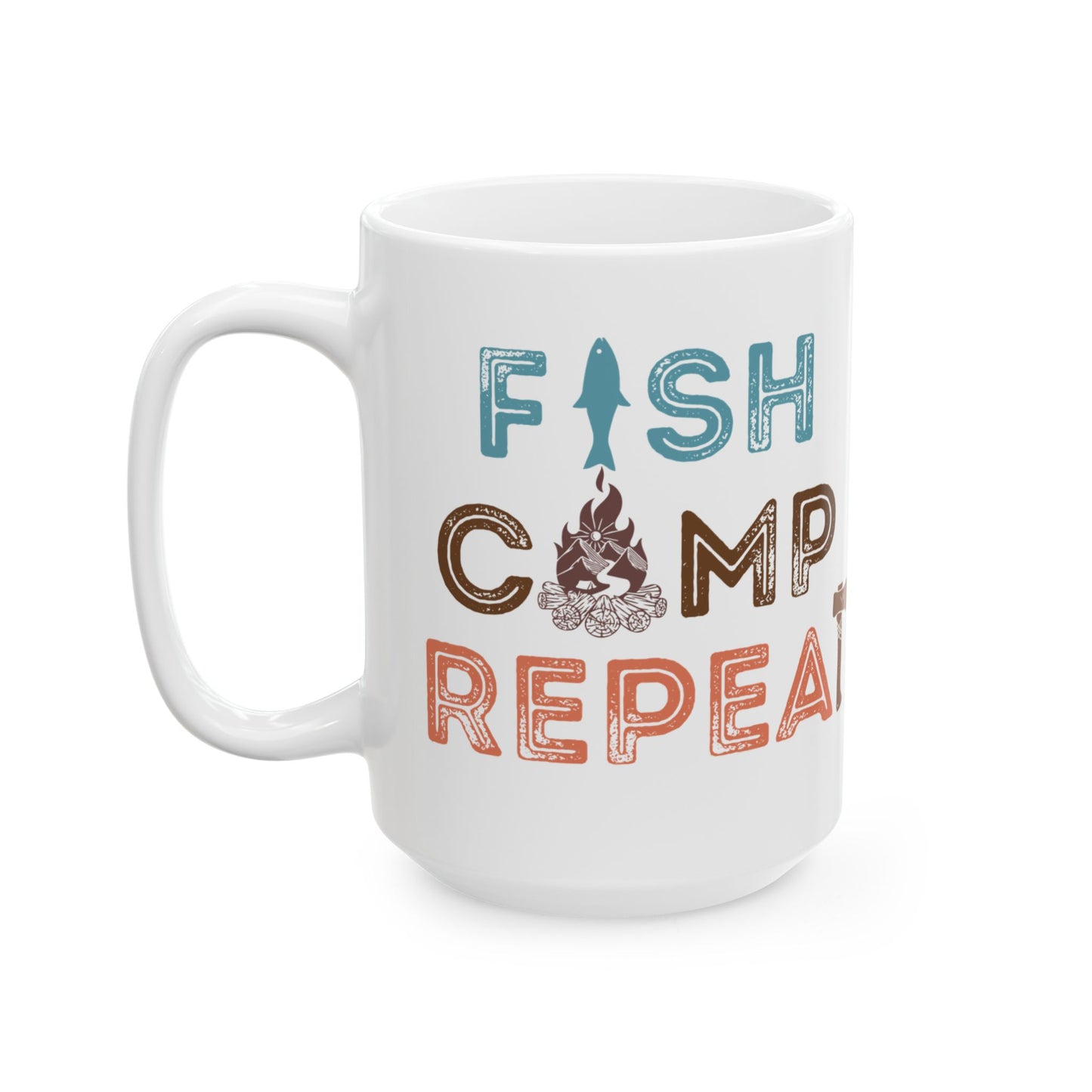 Outdoor Adventurer's Mug - Perfect Gift for Camping & Fishing Enthusiasts