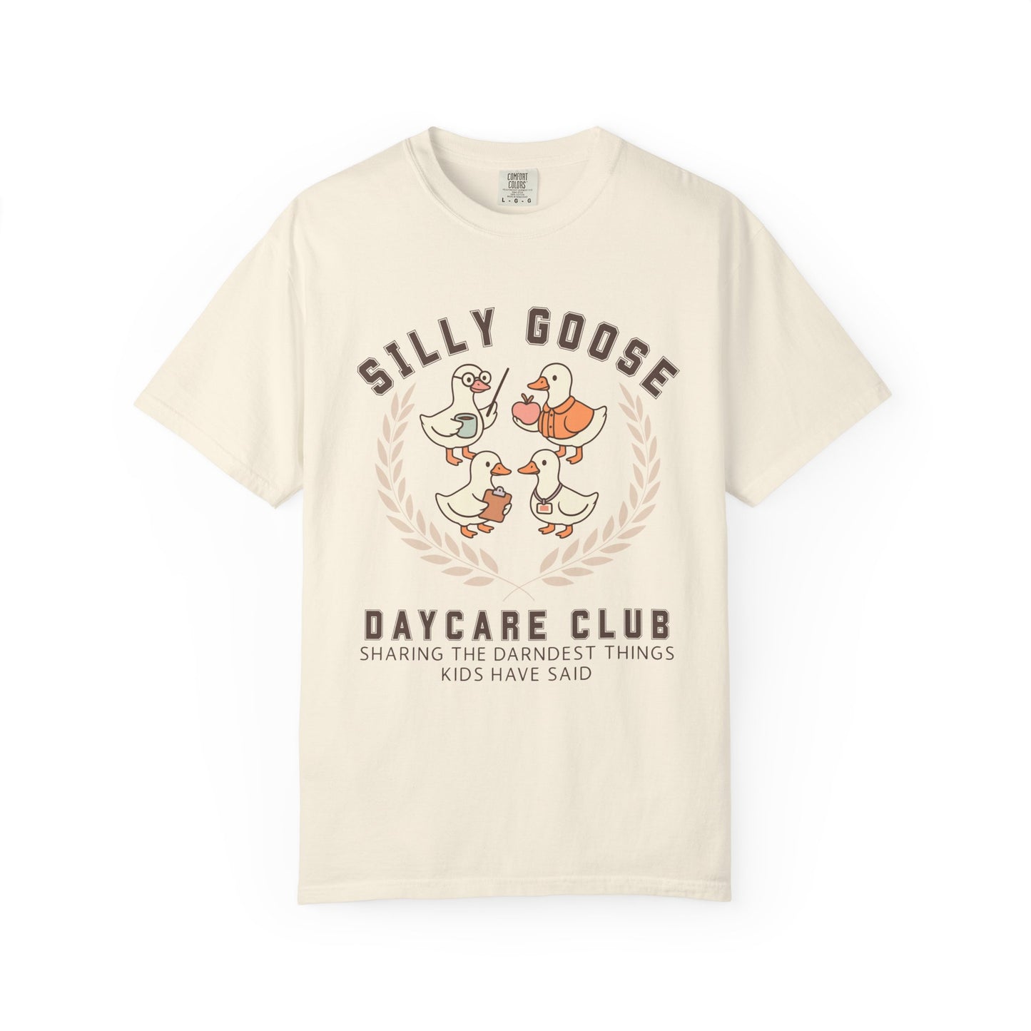 Silly Goose Daycare Club T-Shirt Funny Preschool Teacher Gift