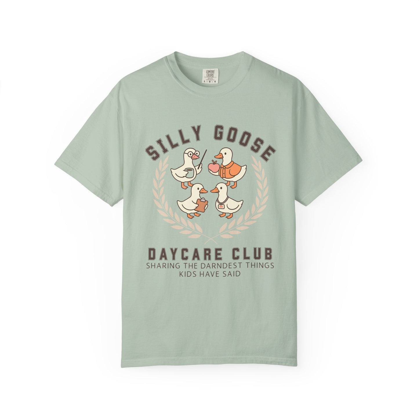 Silly Goose Daycare Club T-Shirt Funny Preschool Teacher Gift