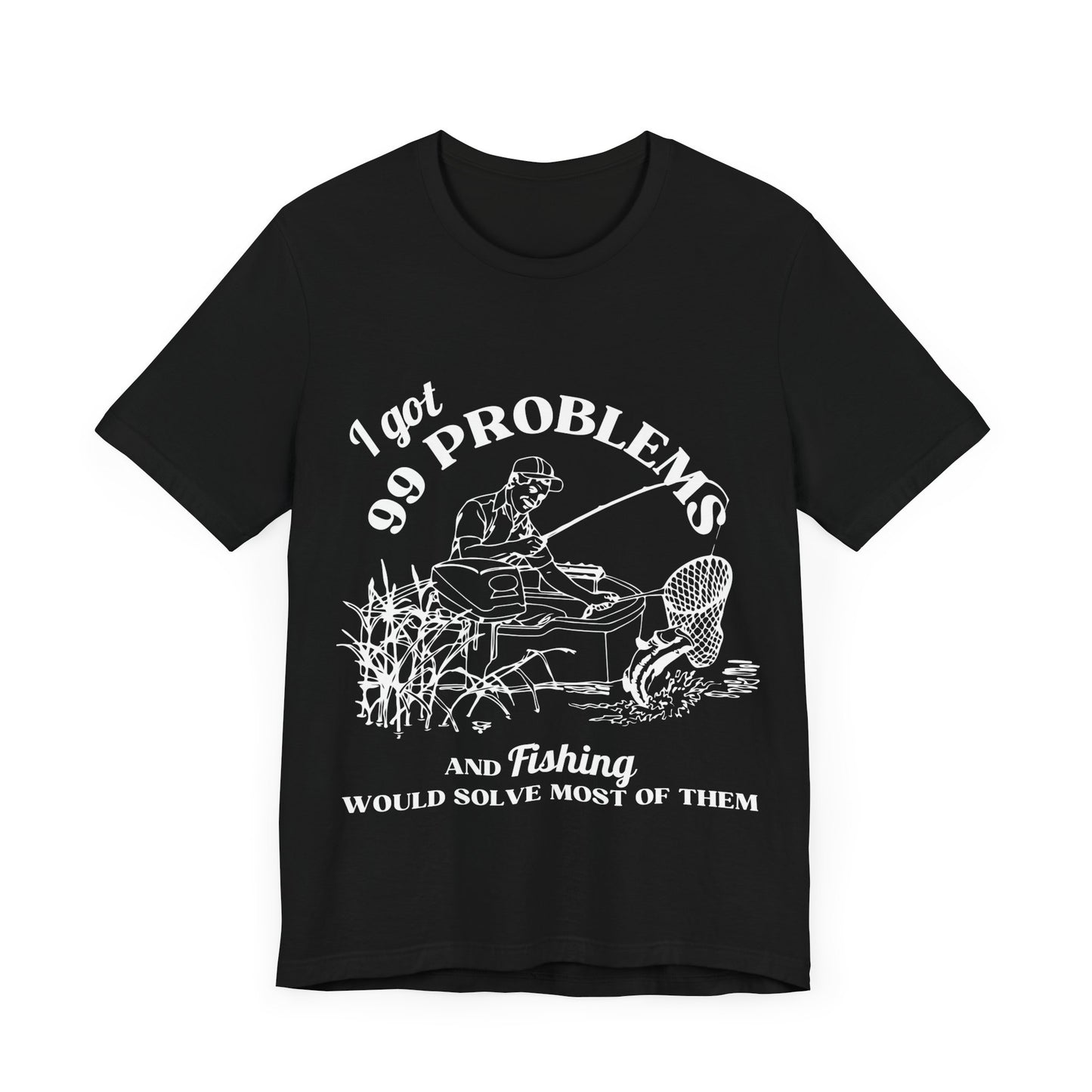 Fishing Retirement T-Shirt Gone Fishing - Dad Gift
