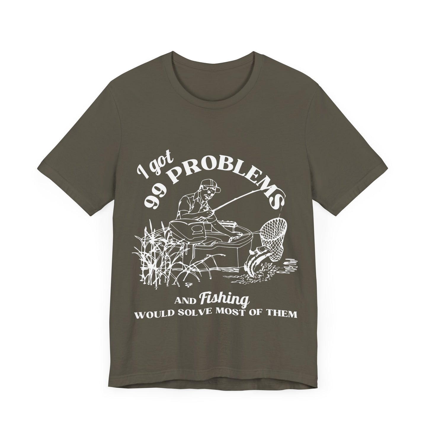 Fishing Retirement T-Shirt Gone Fishing - Dad Gift