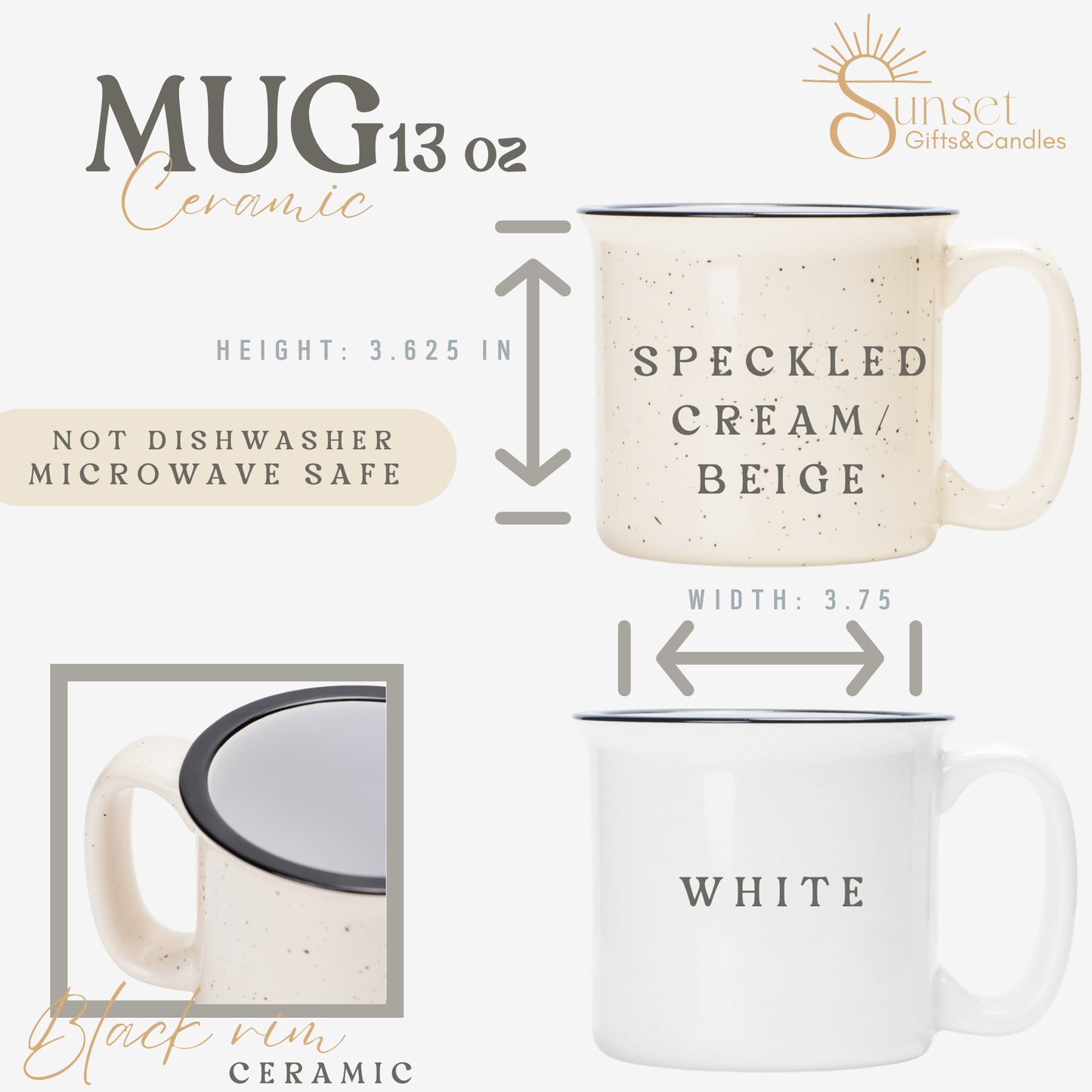 Christmas tree Mug Stoneware Gift for Hot Cocoa Weather