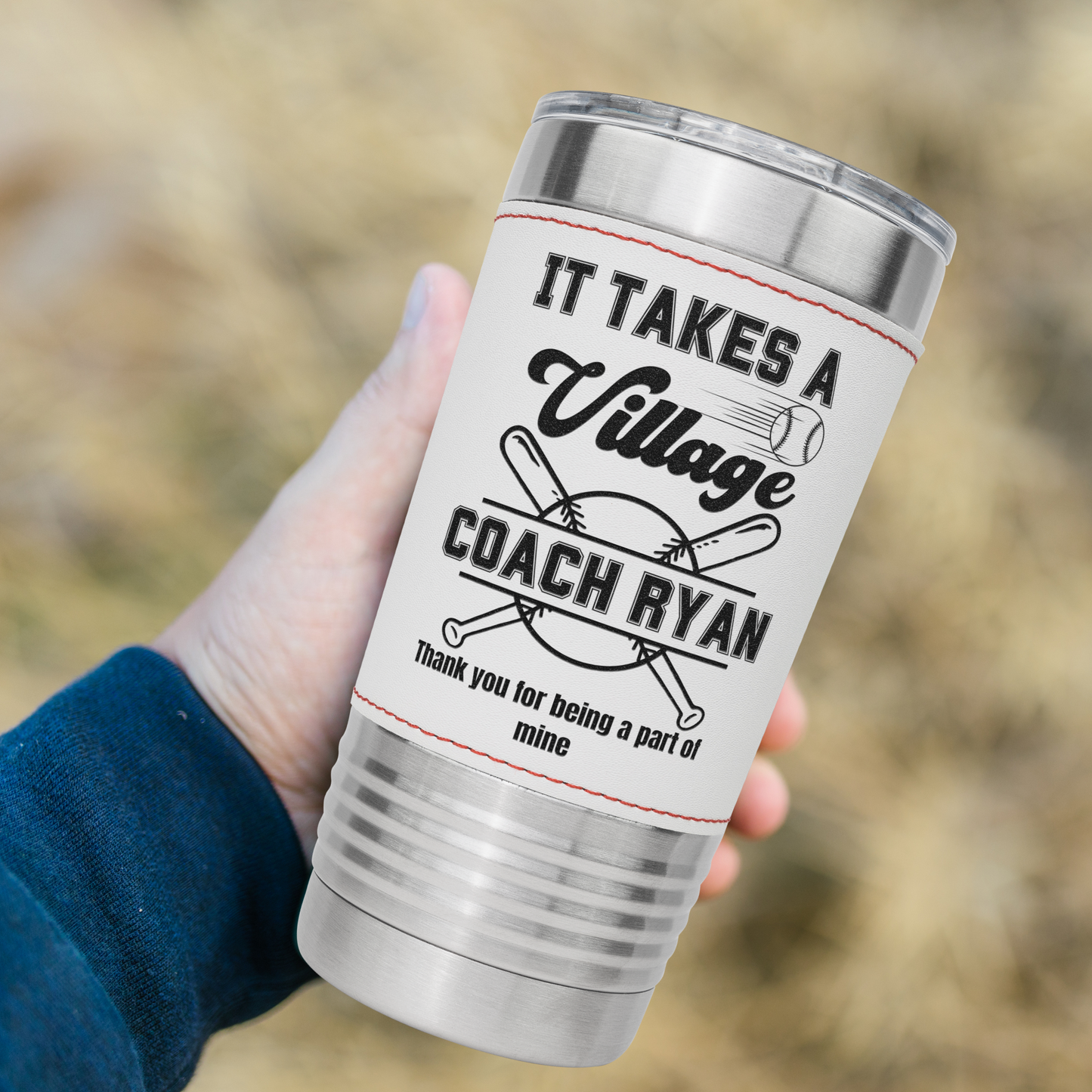 Baseball coach appreciation tumbler gift thank you baseball lover gift