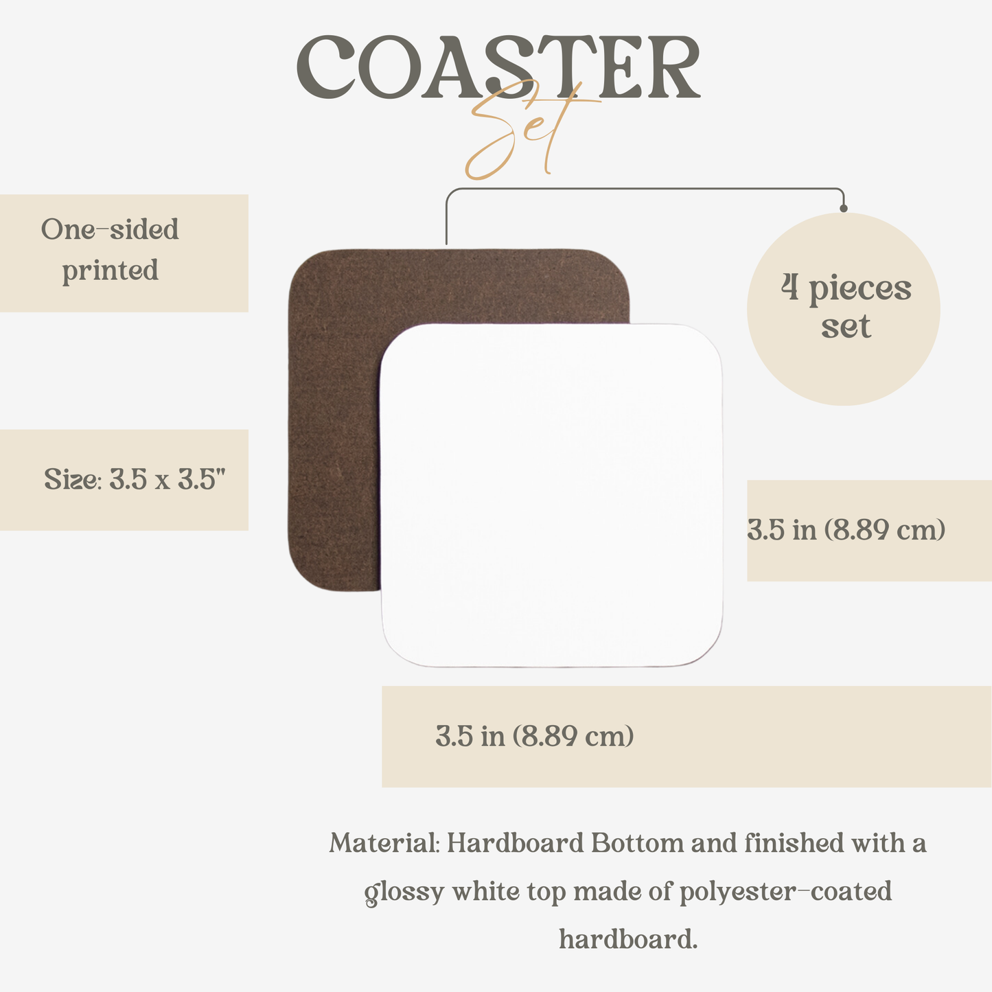 Pumpkins Coaster Set Fall Decor Thanksgiving Table Setting