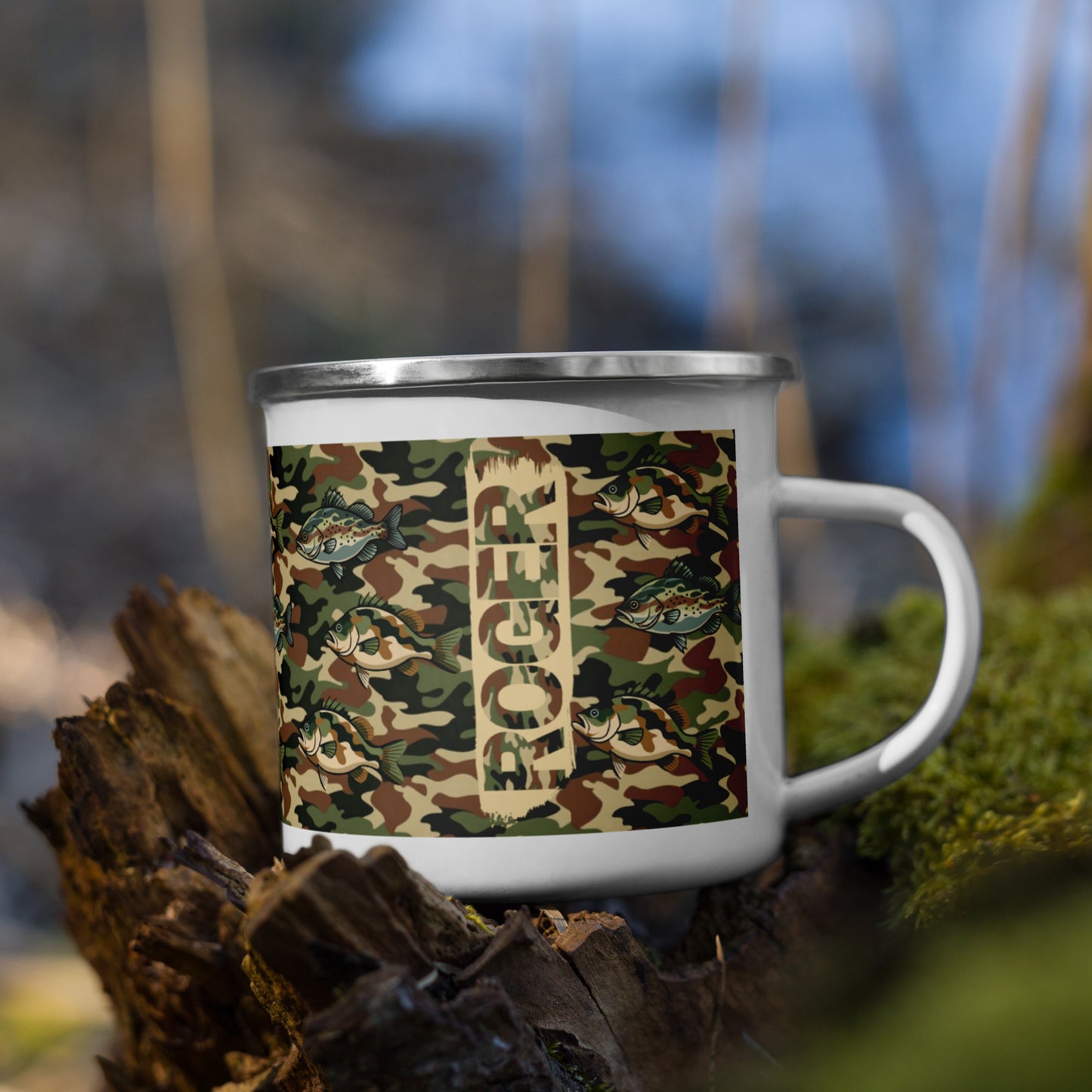 Angler's Fishing Camp Mug - Outdoor Lifestyle Gift