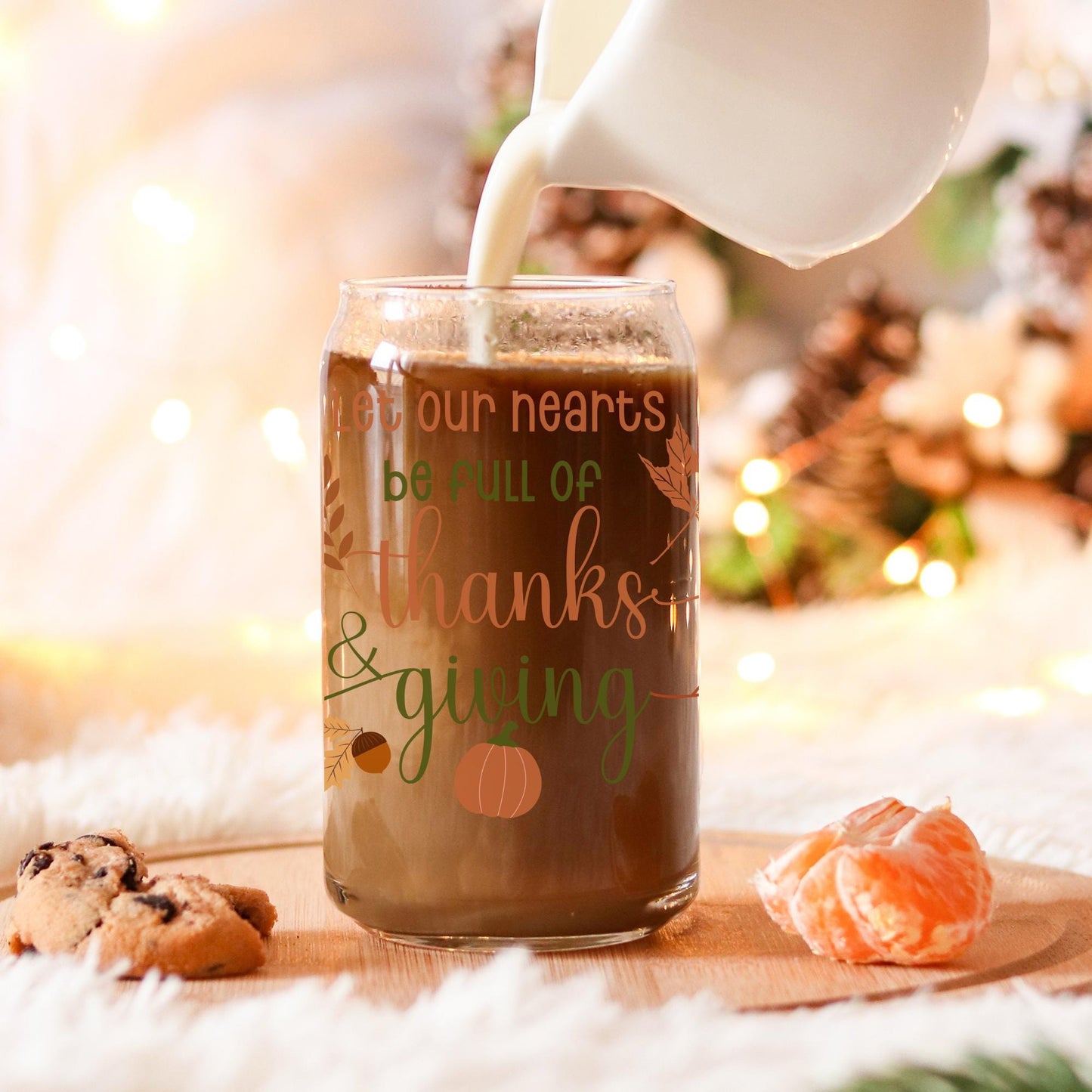 Thanksgiving Cup Gift for caregiver and daycare teachers