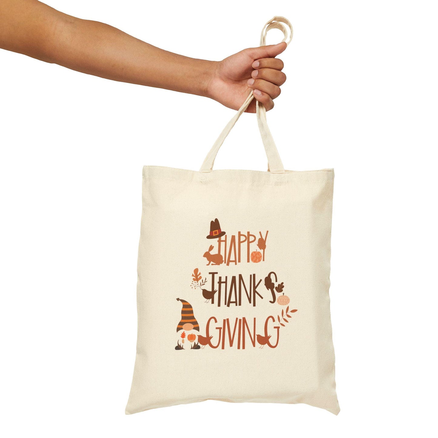 Fall Thanksgiving favors tote bag - Thank you gift bag