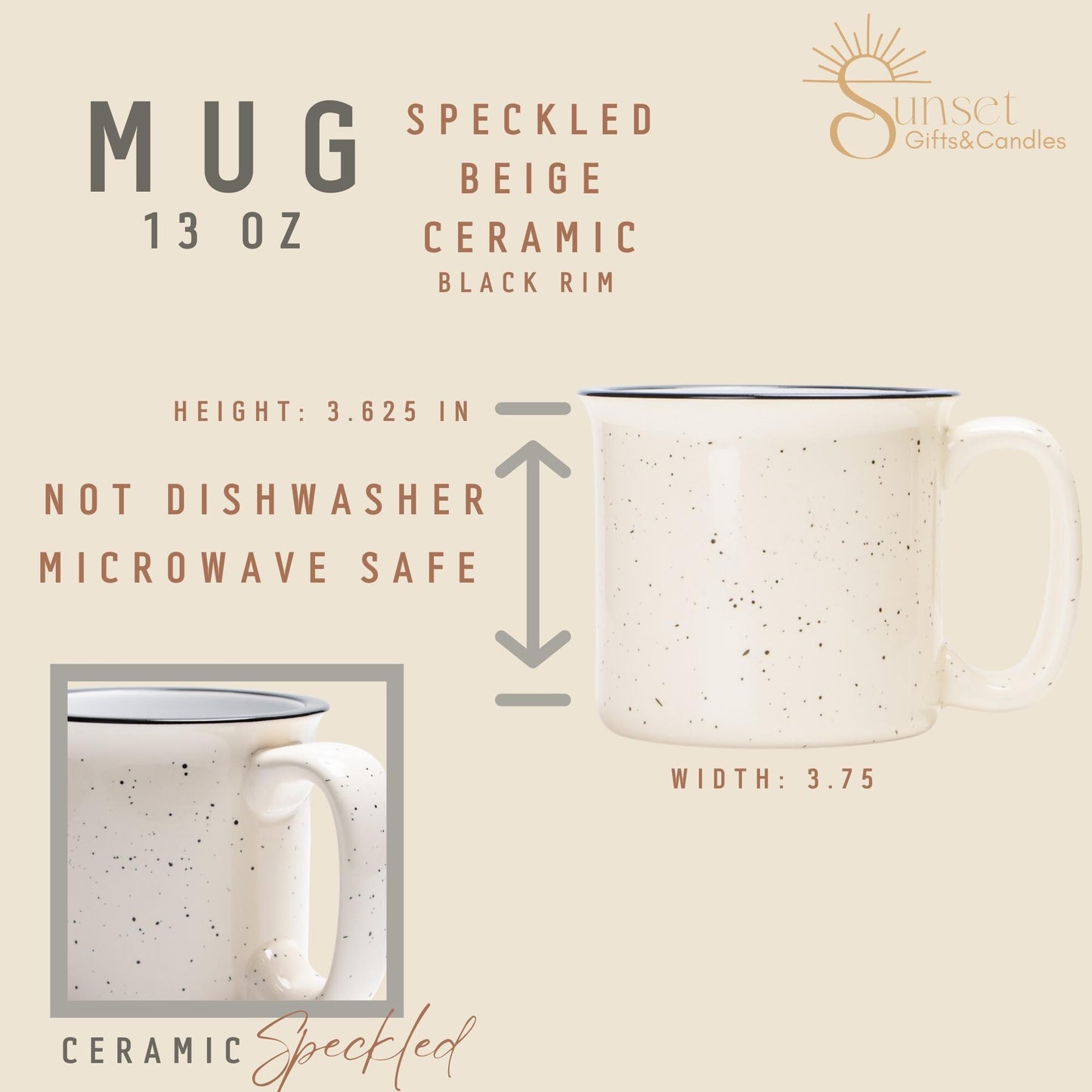 Bear Christmas Mug Ceramic - Camp Mug Forest Ranger Gift