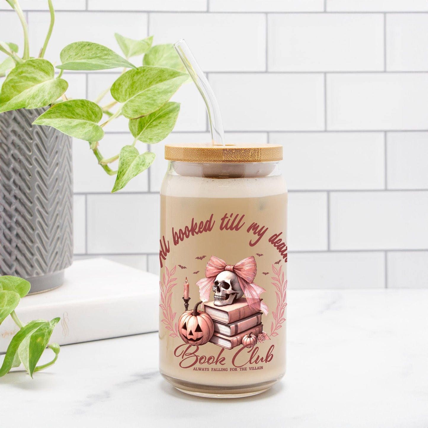 Book lover tumbler - Bookish gift for Bookworm Coffee Cup