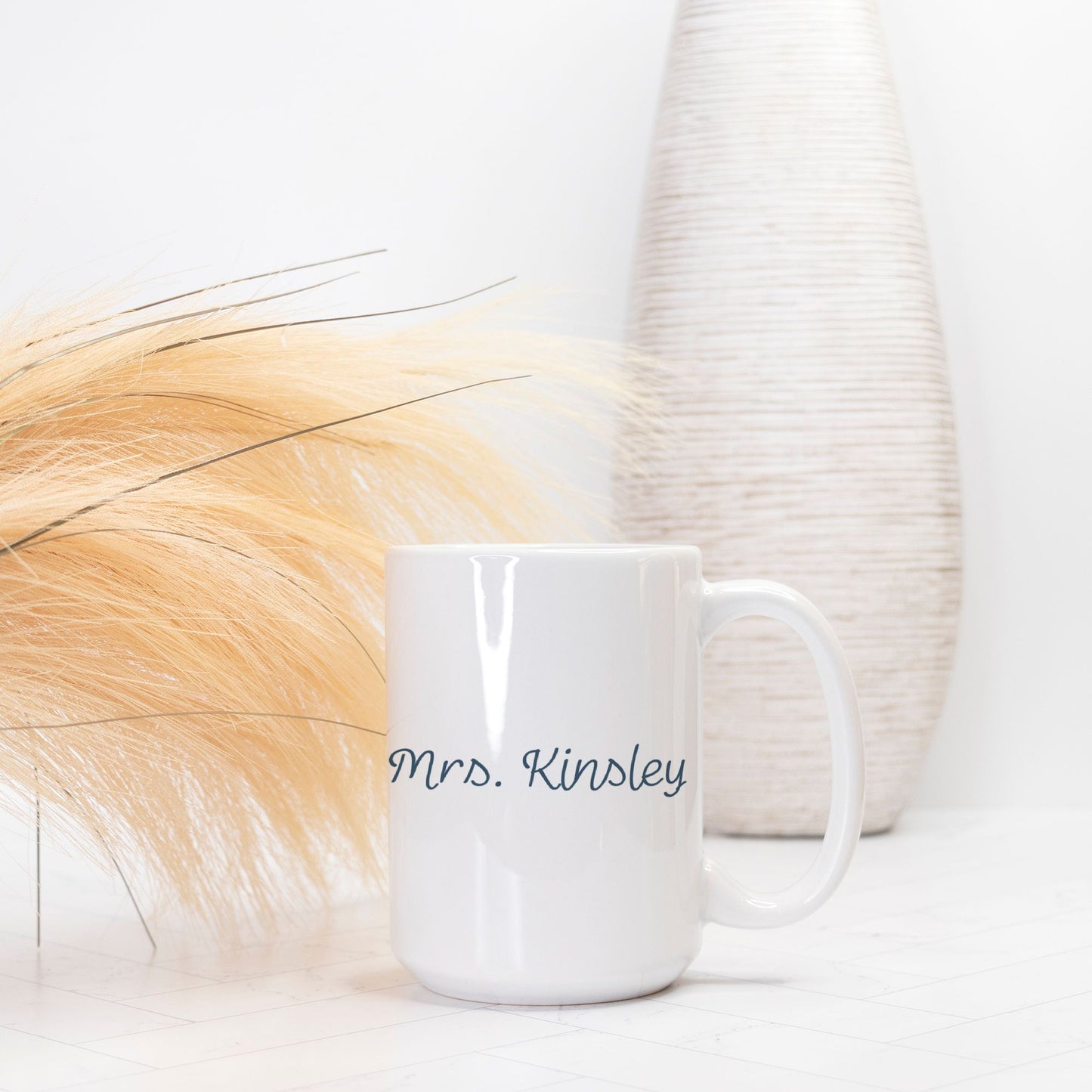 Thoughtful Gift for Teachers & Educators & Daycare- Personalized Coffee Mug "It takes a Village"