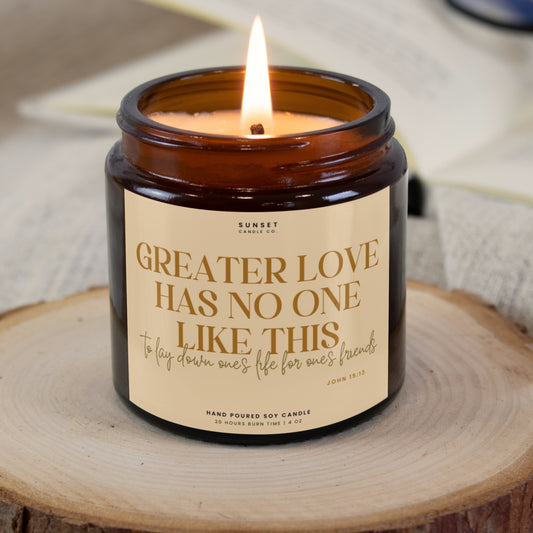 Bible Verse Candle Godly Gifts for Friends Tough Times Presents