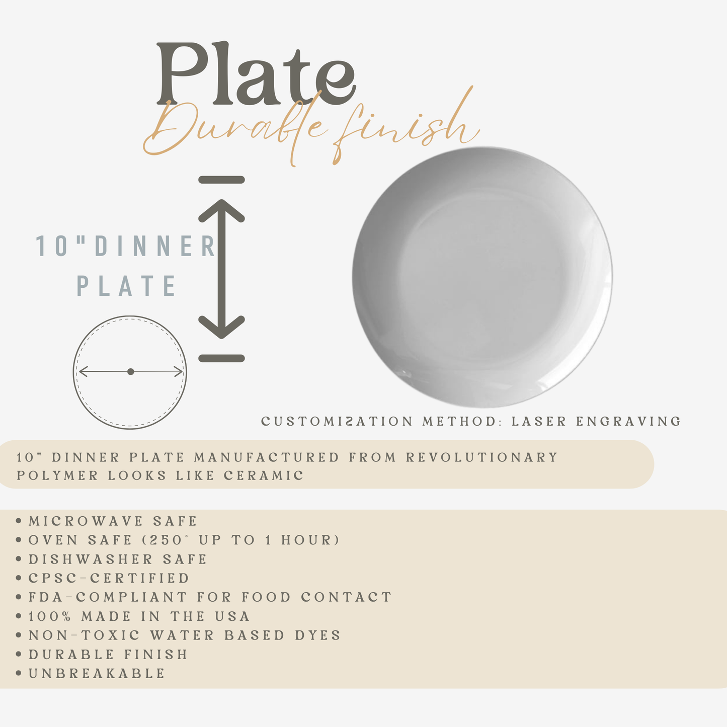 Thanksgiving plate set Thankful Gift for Family dinner table setting