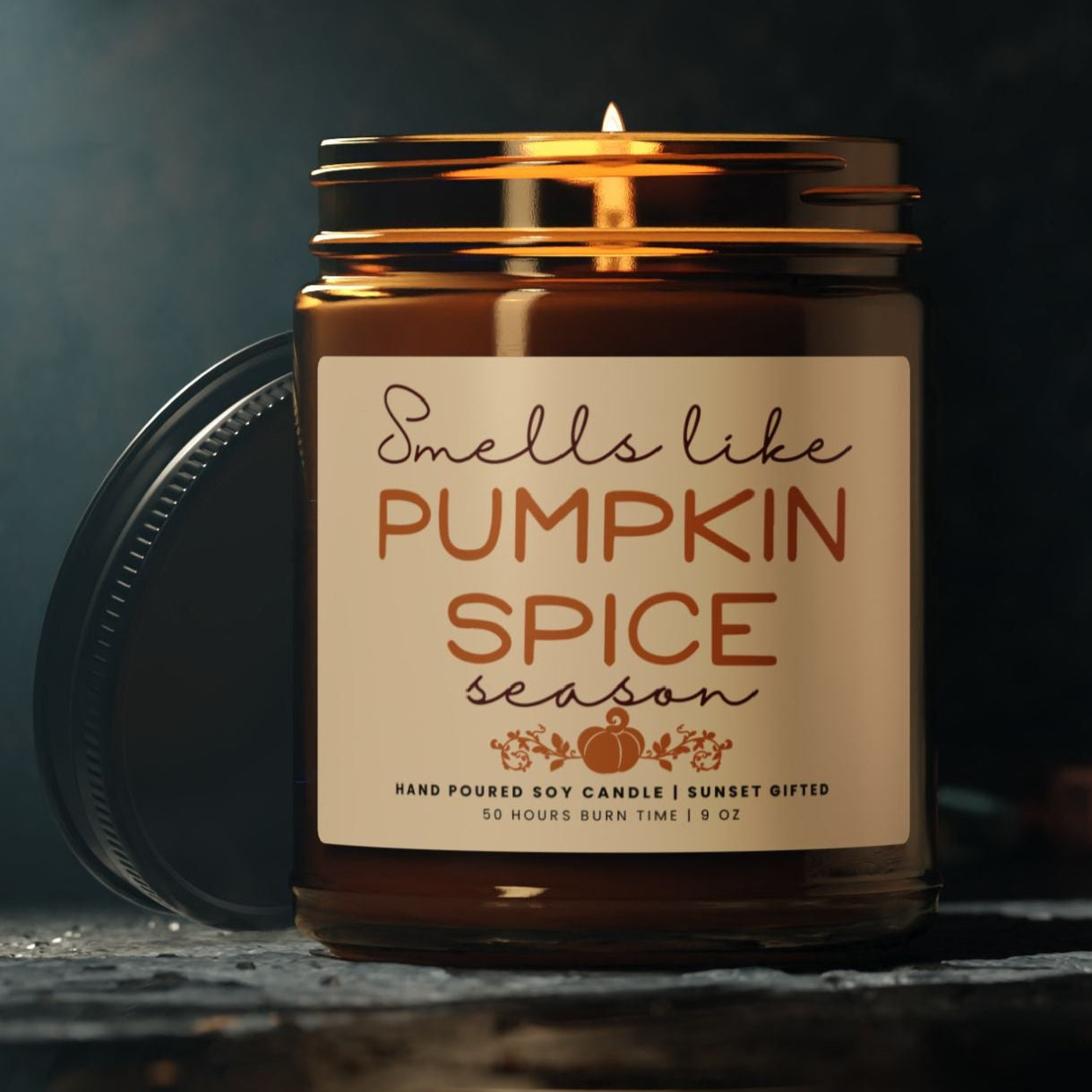 Thanksgiving Candle for Fall gifts to friends
