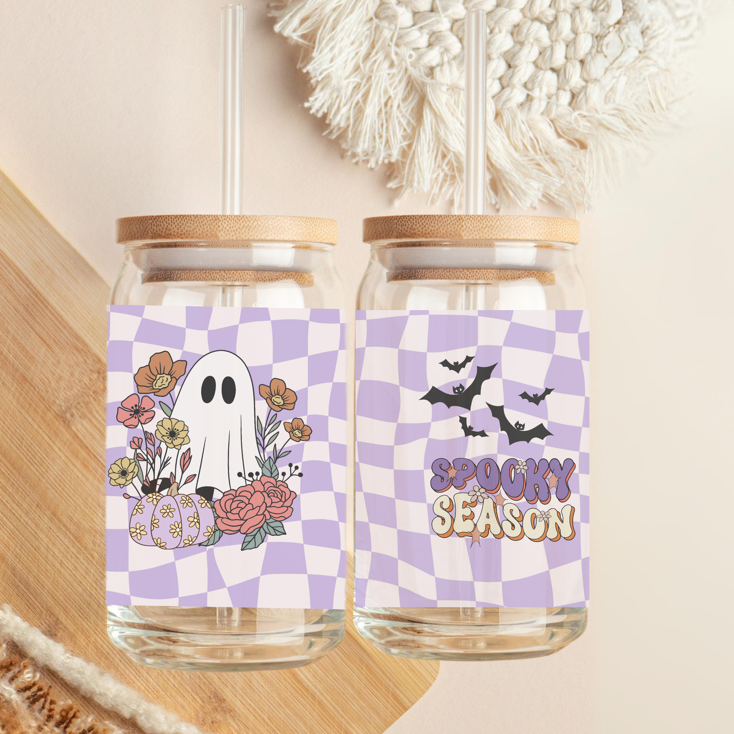 Spooky Ghost Cup Halloween Gifts Fall Season