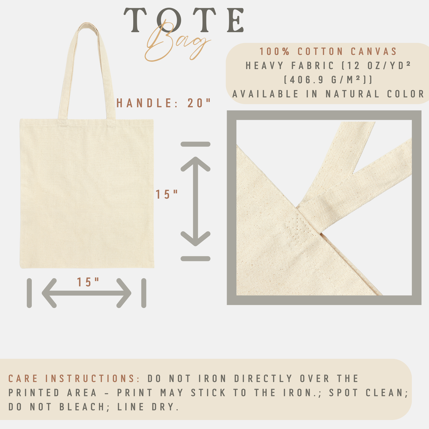 Pumpkin Season Tote Bag Fall Party Gift Thanksgiving Favors