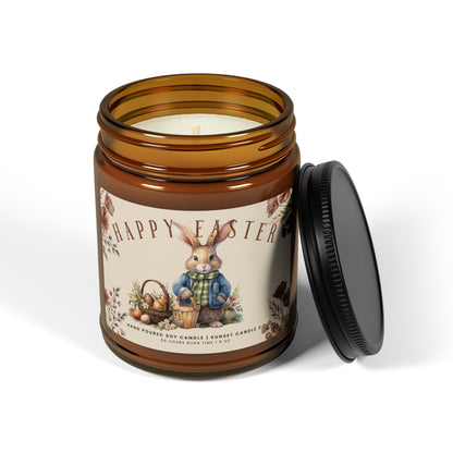 Happy Easter Bunny Candle - Perfect Gift for Spring Decor - Mom Easter Candle
