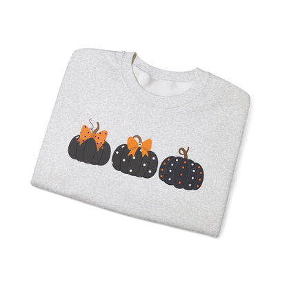 Pumpkin Sweatshirt - Fall Vibes Cozy Crewneck - Halloween Aesthetic Autumn Outfit