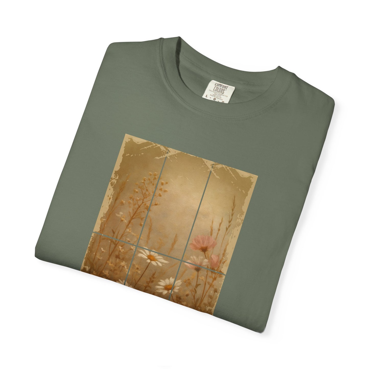 Christian Wildflower Shirt - Faith Based Botanical Tee - Inspirational Gift for Women
