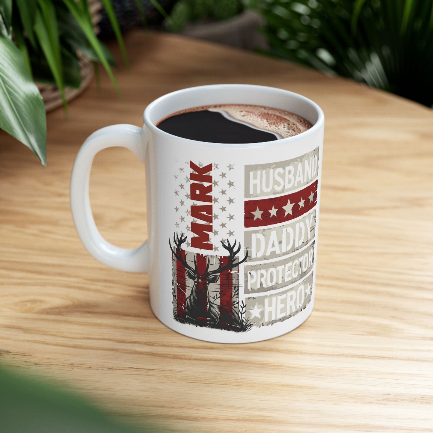 Personalized Outdoorsy Dad and Husband Mug: Father's day gift