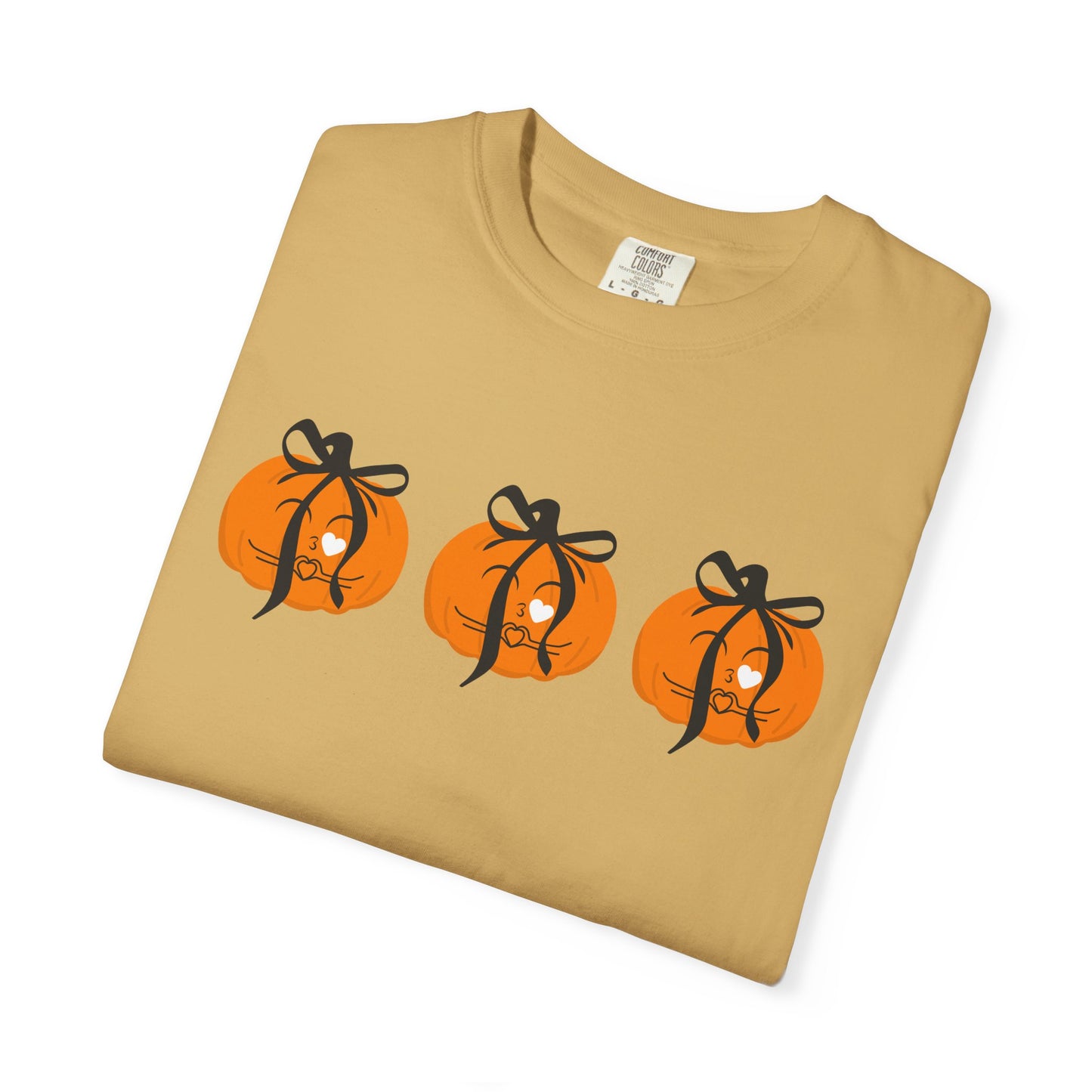 Coquette Pumpkin Shirt - Fall Aesthetic Tee - Halloween Outfit Pumpkin Patch Vibes
