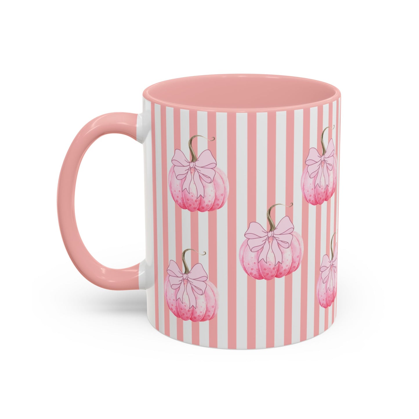 Pink Pumpkin Mug Fall Gift for Her - Halloween Trick or treat