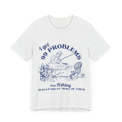 Fishing Retirement T-Shirt Gone Fishing - Dad Gift