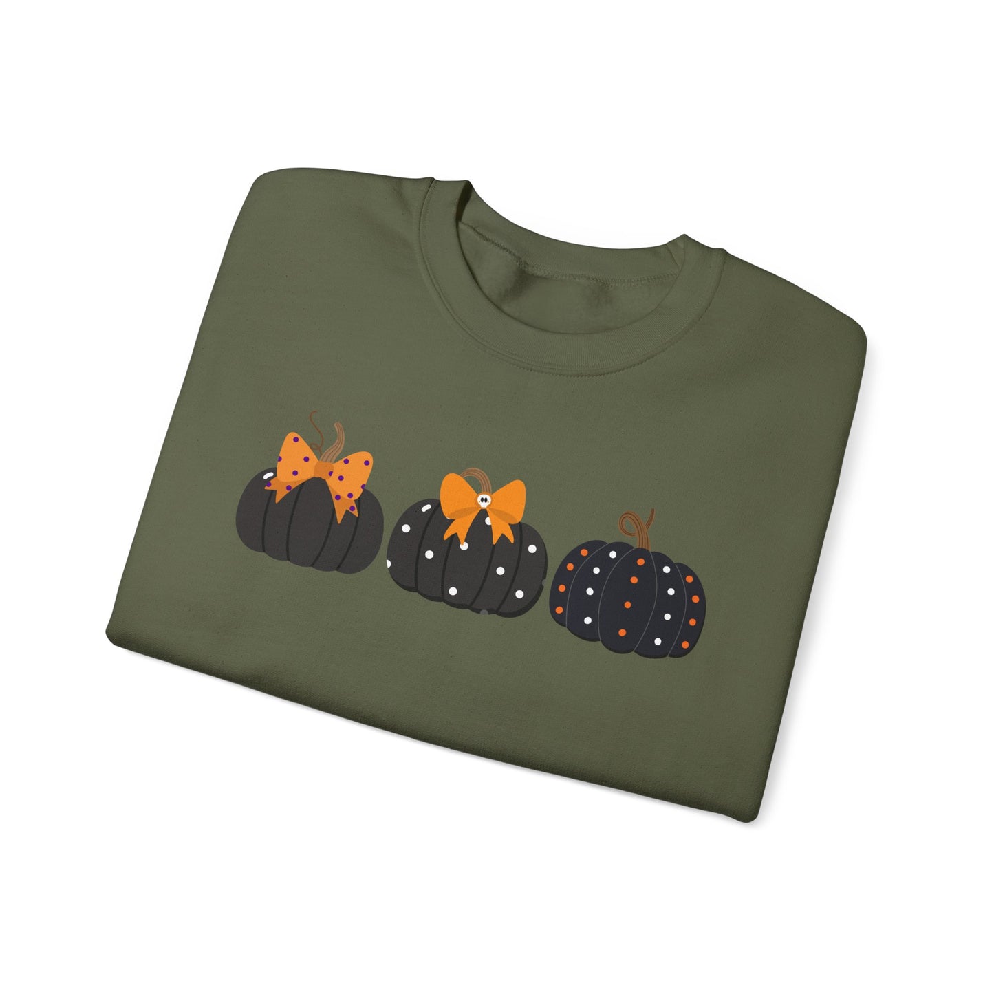 Pumpkin Sweatshirt - Fall Vibes Cozy Crewneck - Halloween Aesthetic Autumn Outfit