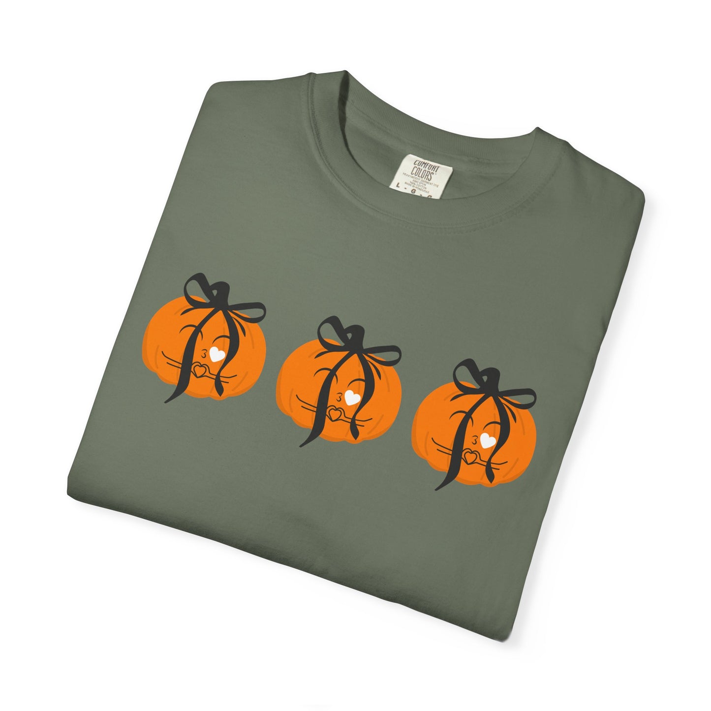 Coquette Pumpkin Shirt - Fall Aesthetic Tee - Halloween Outfit Pumpkin Patch Vibes