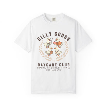 Silly Goose Daycare Club T-Shirt Funny Preschool Teacher Gift