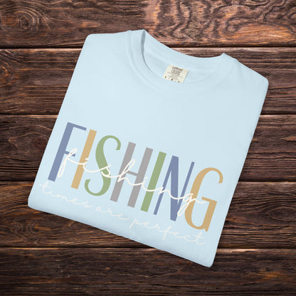 Fishing Vibes Unisex T-Shirt - Casual Summer Tee Gift for Anglers