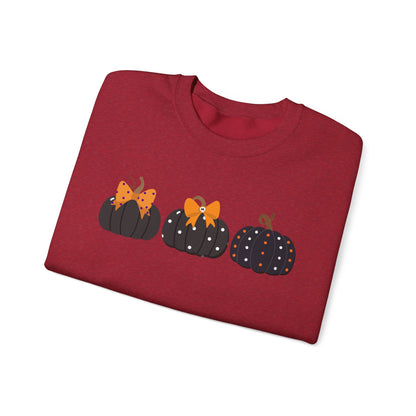 Pumpkin Sweatshirt - Fall Vibes Cozy Crewneck - Halloween Aesthetic Autumn Outfit