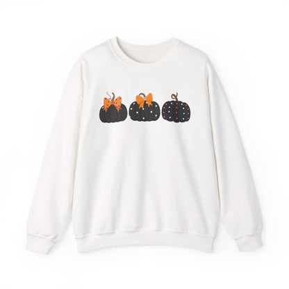 Pumpkin Sweatshirt - Fall Vibes Cozy Crewneck - Halloween Aesthetic Autumn Outfit