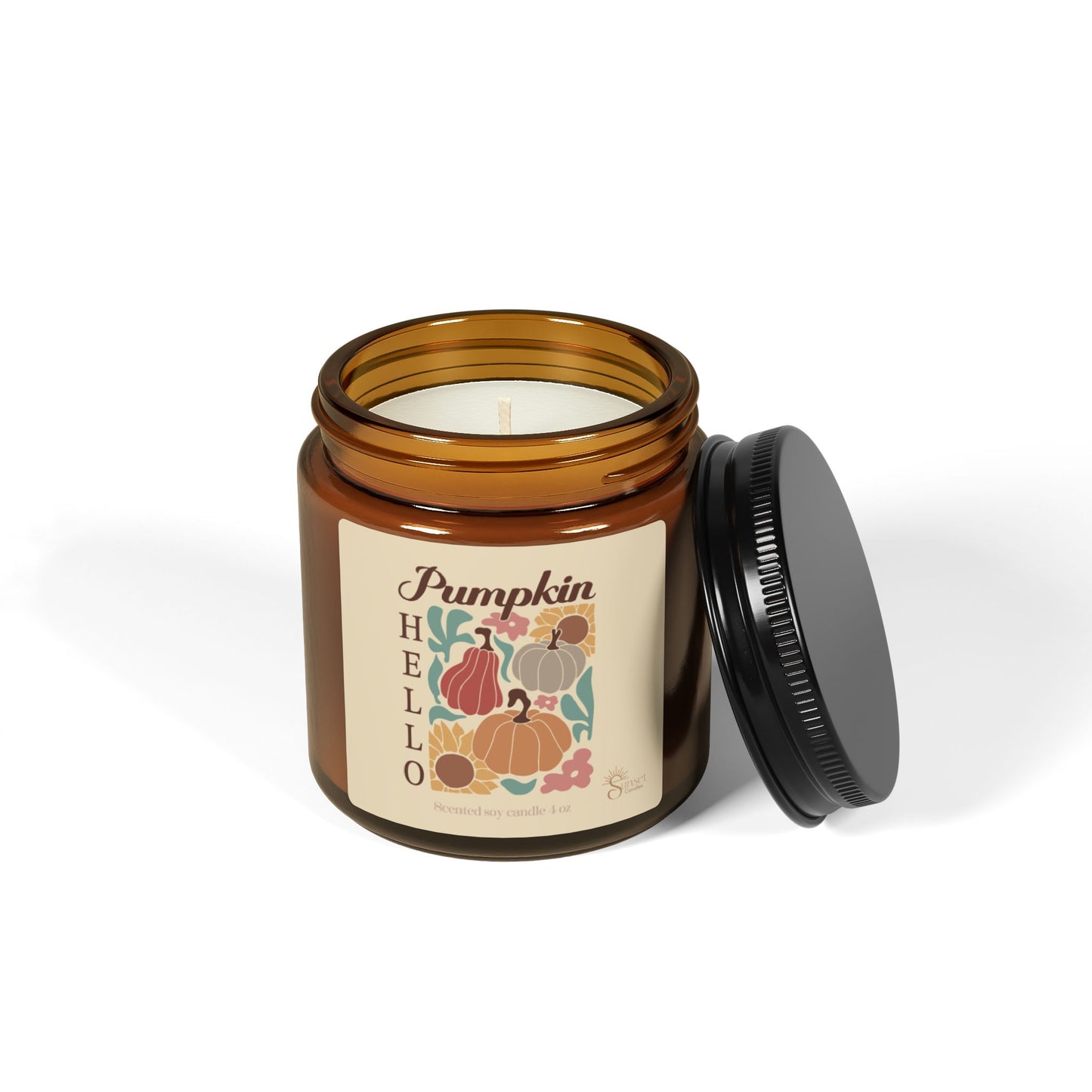 Fall Scented Cozy Candle Gift for Thanksgiving and Housewarming