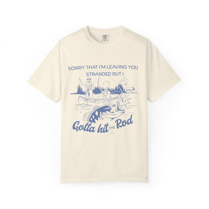 Fishing Gift Reel Adventure T-Shirt Men Fishing Gift, Funny Angler Tee Outdoor