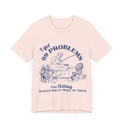 Fishing Retirement T-Shirt Gone Fishing - Dad Gift