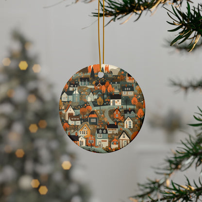 Nordic Christmas Ornament Gift - Scandinavian Village Decor