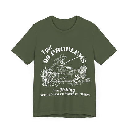 Fishing Retirement T-Shirt Gone Fishing - Dad Gift
