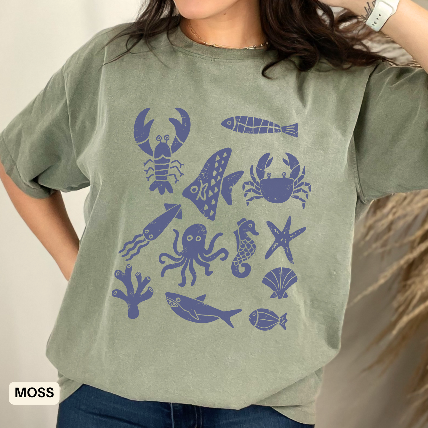 Coastal Vibe Shirt, Ocean Lifestyle T-Shirt- Unisex Summer Beach Wear- Nautical Fisherman Clothing