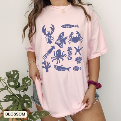 Coastal Vibe Shirt, Ocean Lifestyle T-Shirt- Unisex Summer Beach Wear- Nautical Fisherman Clothing