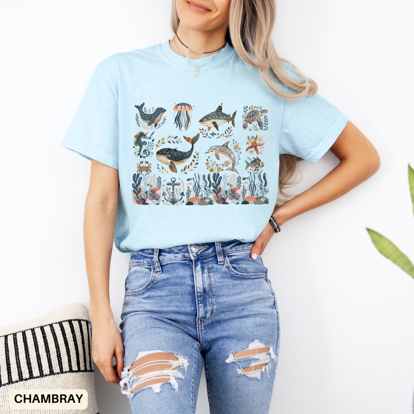 Outdoor Coastal Shirt Ocean Inspired Outfit Beach Looks for Summer Vibes