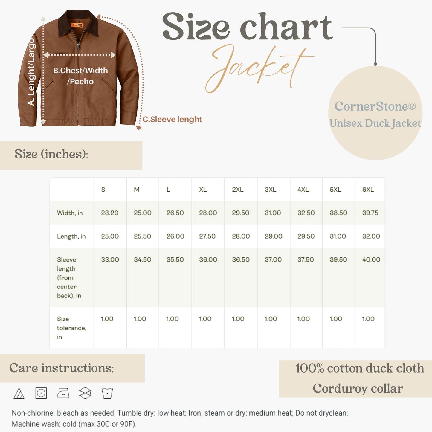 Duck Hunting Jacket - Embroidered Gift for Him - Unisex Outdoor Work Coat