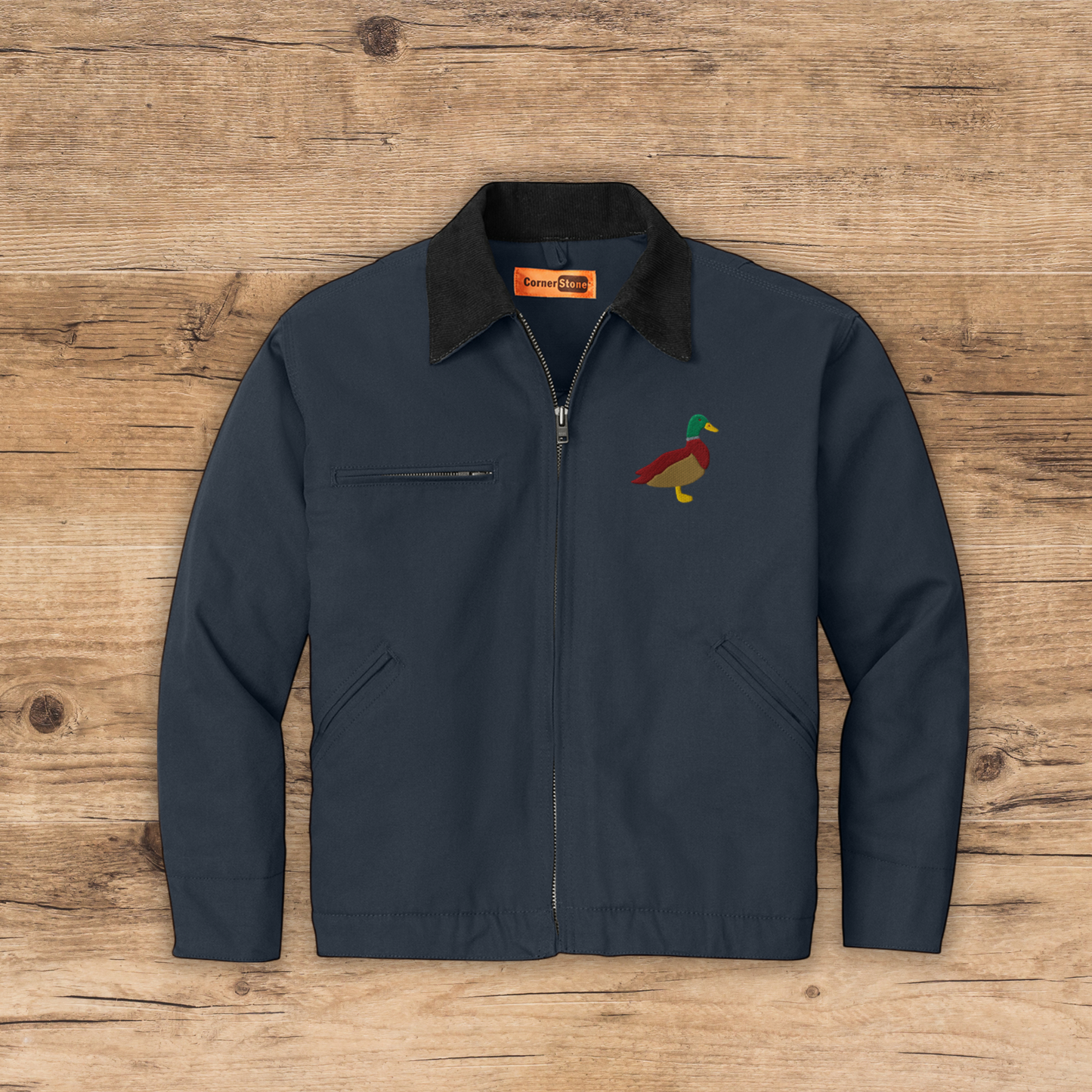 Duck Hunting Jacket - Embroidered Gift for Him - Unisex Outdoor Work Coat