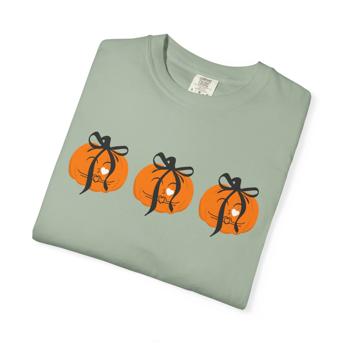 Coquette Pumpkin Shirt - Fall Aesthetic Tee - Halloween Outfit Pumpkin Patch Vibes